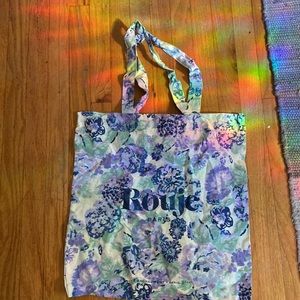 Rouje Tote Purple Floral